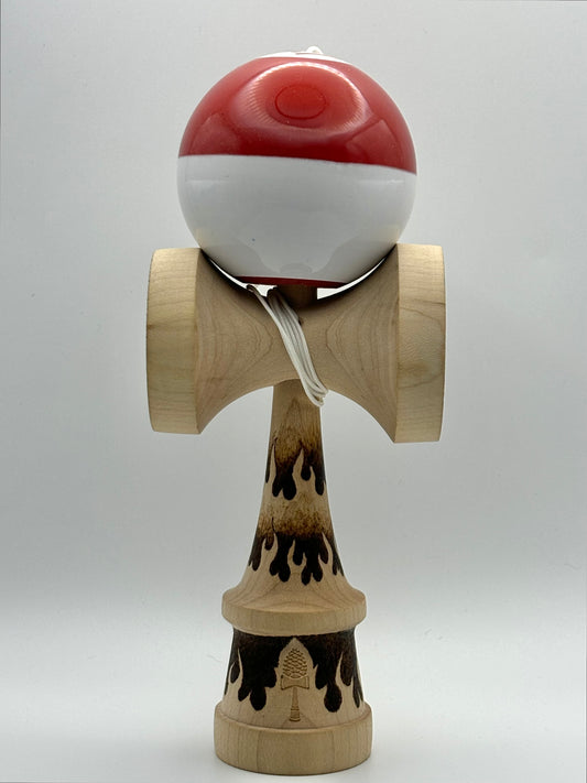 CHARMANDER WOOD BURN MAPLE KENDAMA